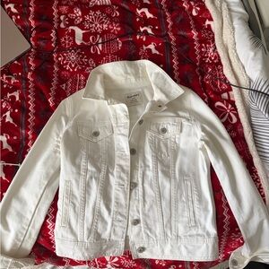 Old Navy Ivory Denim Jacket